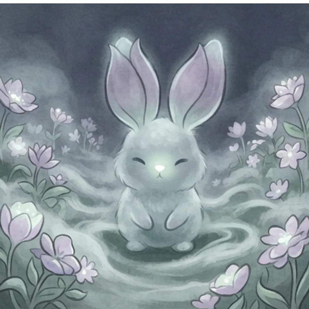 Mistbud Bunny character artwork