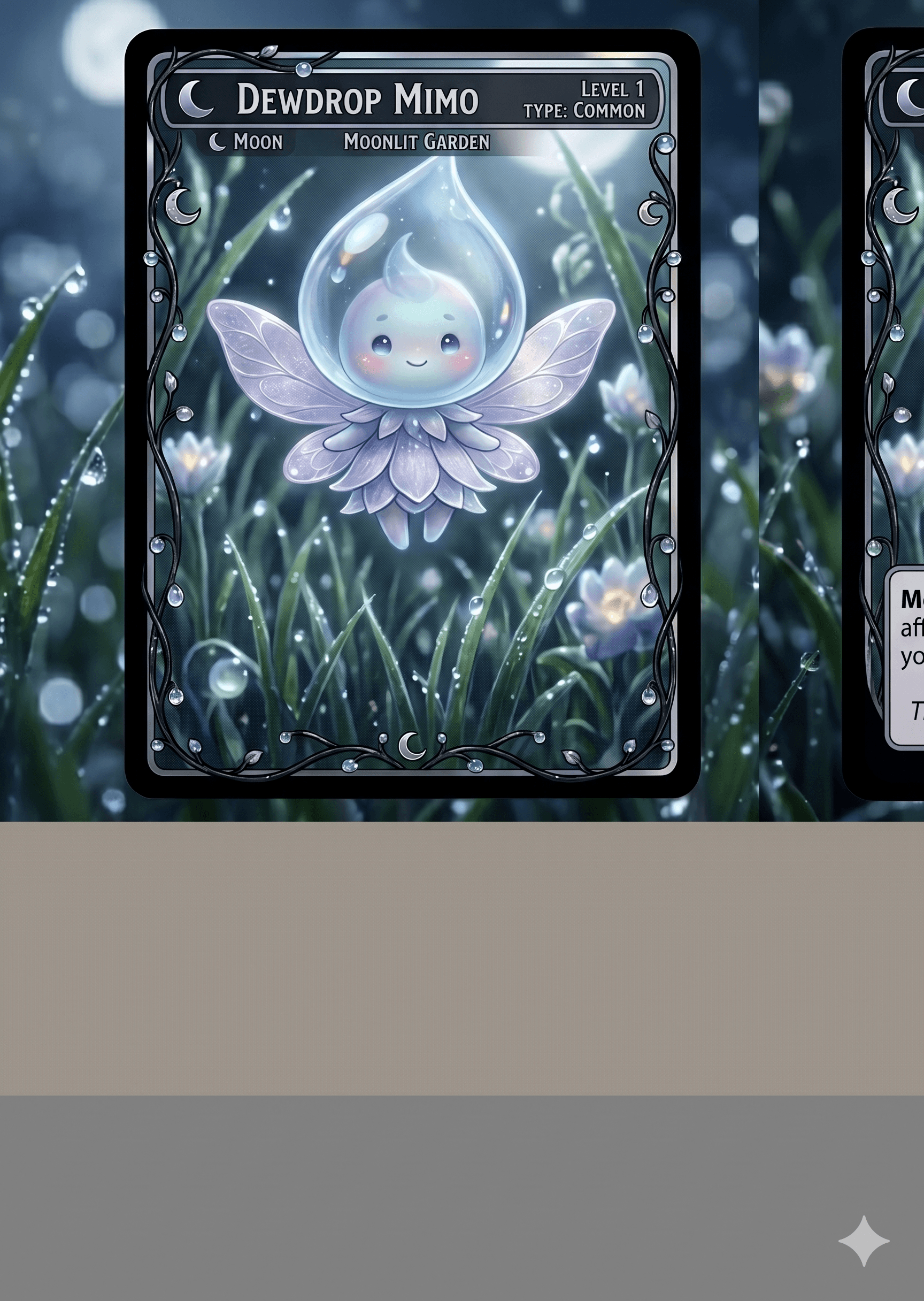 Tiny Moonmoth Keeper — Genesis Print collectible edition card