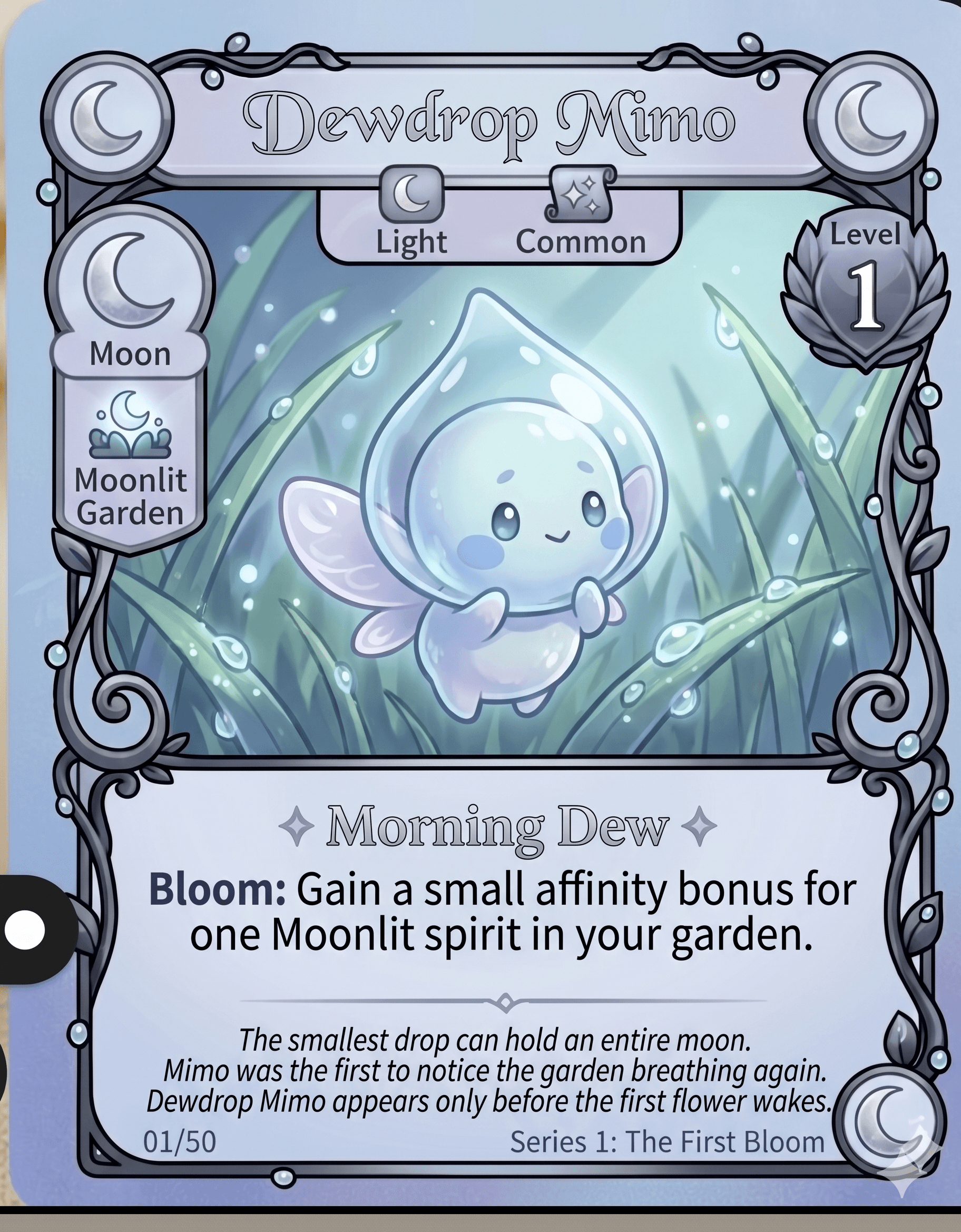 Mistbud Bunny — Genesis Print collectible edition card